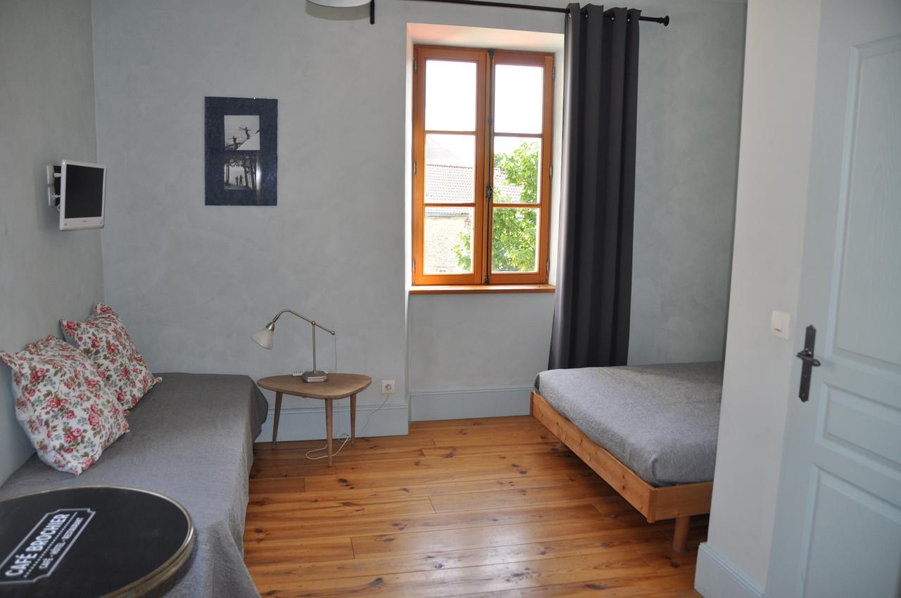 Cafe Brochier Hotel Saint-Julien-en-Vercors Rum bild